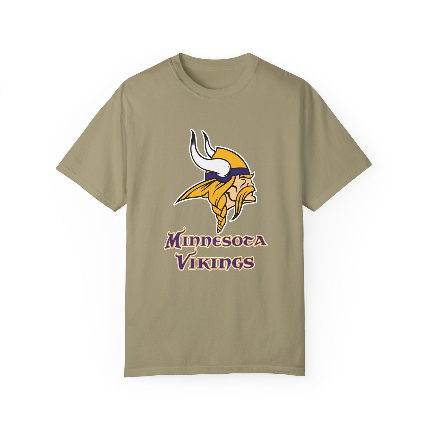 Minnesota Vikings Merchandise Garment-Dyed T-Shirt – Premium Cotton Tee for Customization