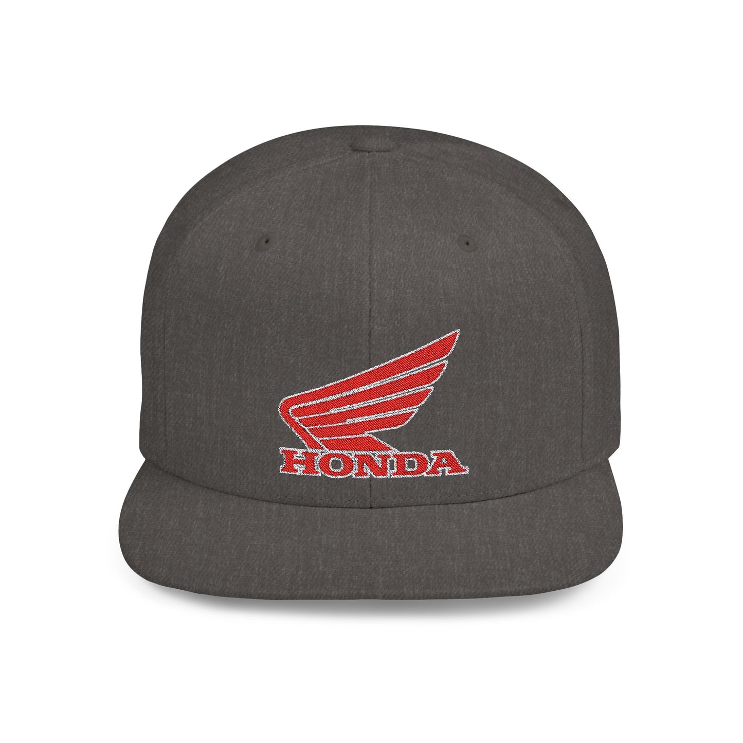 Honda Flat Bill Snapback – Lightweight, Custom Fit, Premium Quality