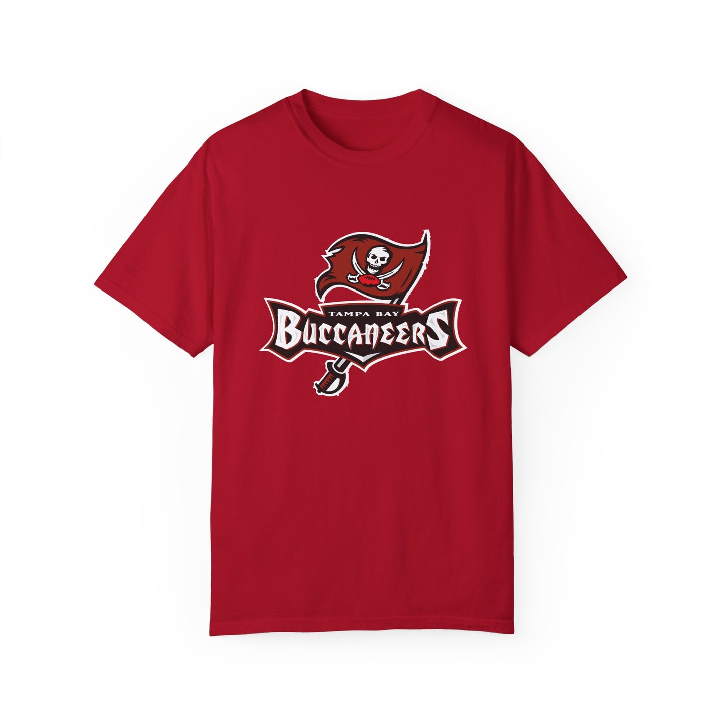 Tampa Bay Buccaneers Merchandise Garment-Dyed T-Shirt – Premium Cotton Tee for Customization