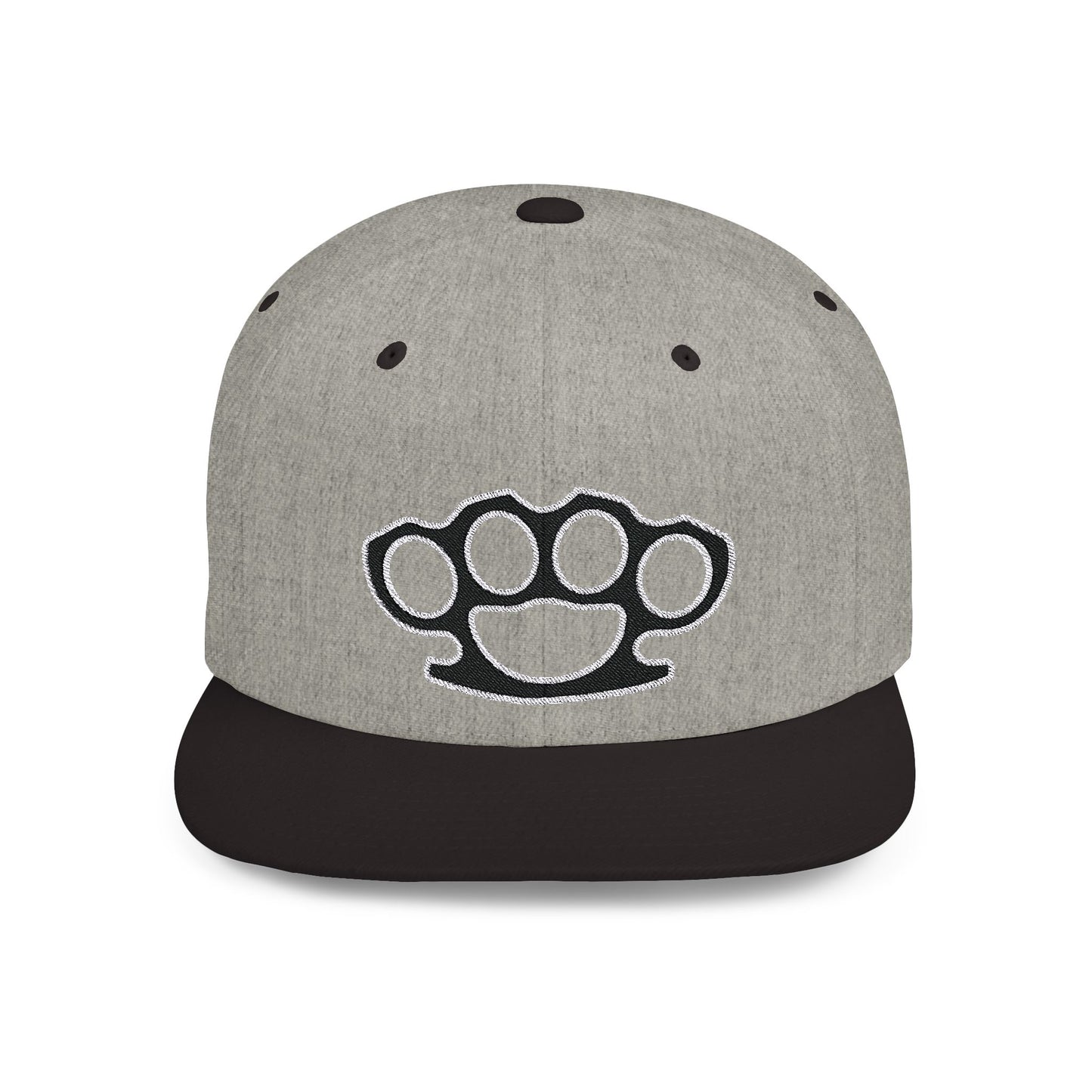 Brass Knuckles Flat Bill Snapback – Lightweight, Custom Fit, Premium Quality