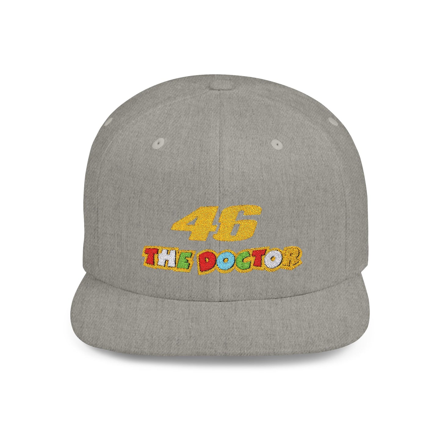 46 The Doctor Flat Bill Snapback – Lightweight, Custom Fit, Premium Quality