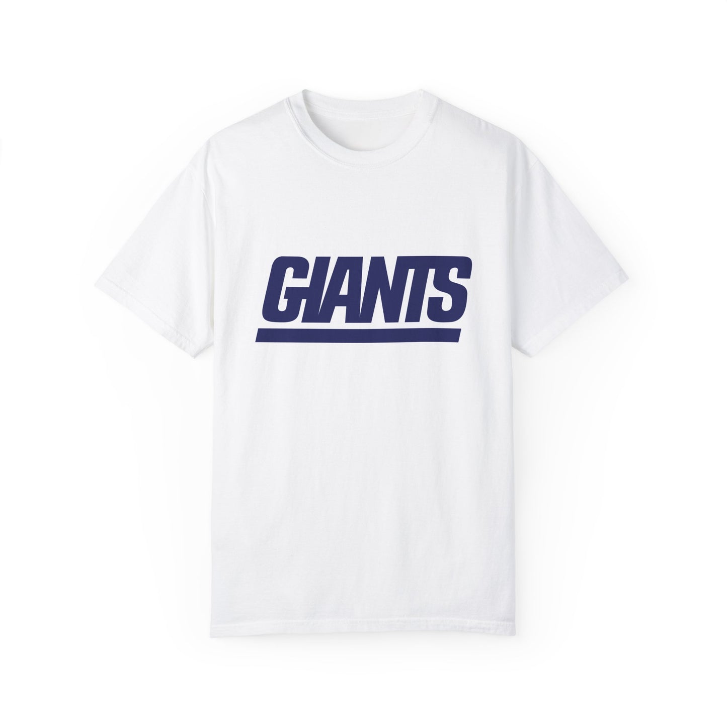 New York Giants Gear Garment-Dyed T-Shirt – Premium Cotton Tee for Customization