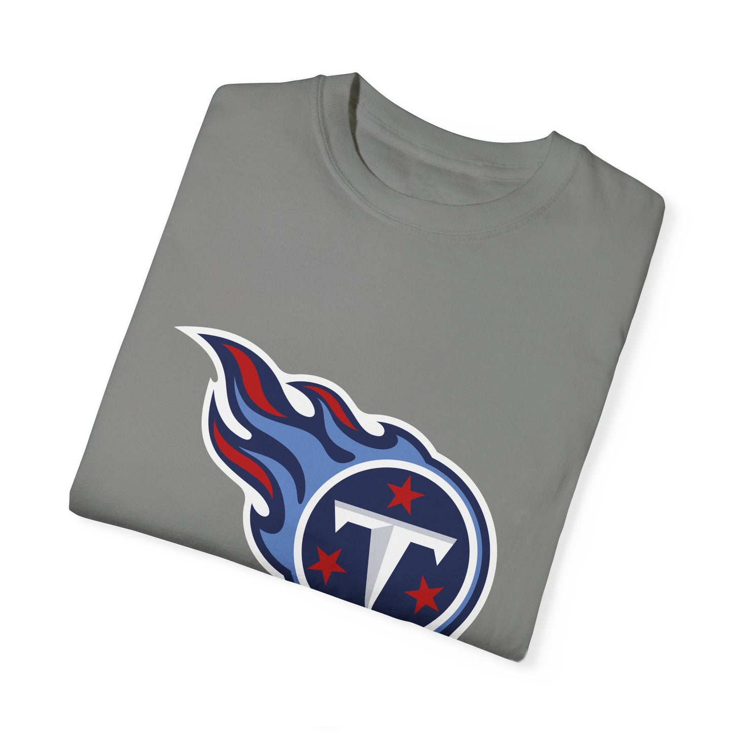 Tennessee Titans Merchandise Garment-Dyed T-Shirt – Premium Cotton Tee for Customization