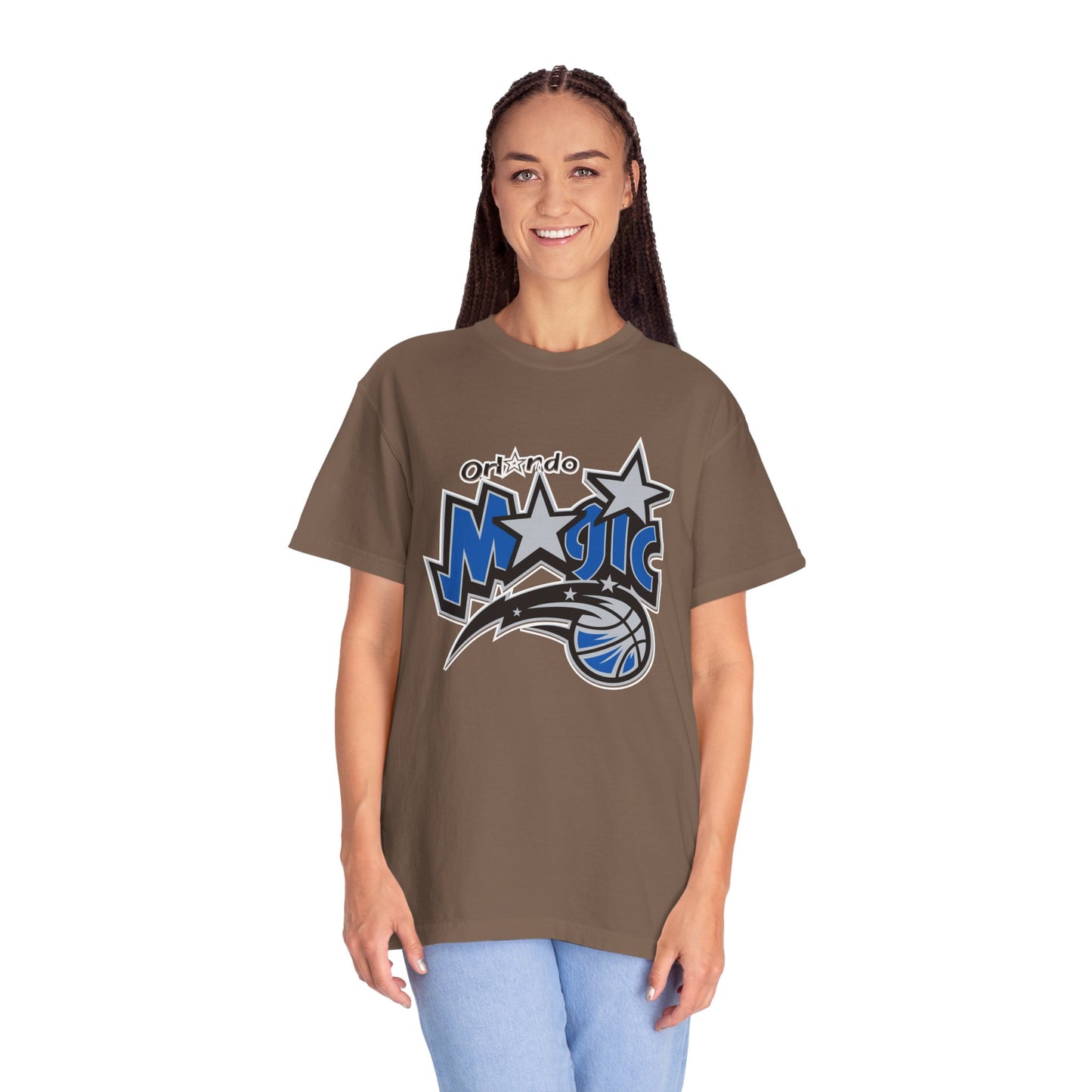 Orlando Magic Basketball Fanatics Garment-Dyed T-Shirt – Premium Cotton Tee for Customization