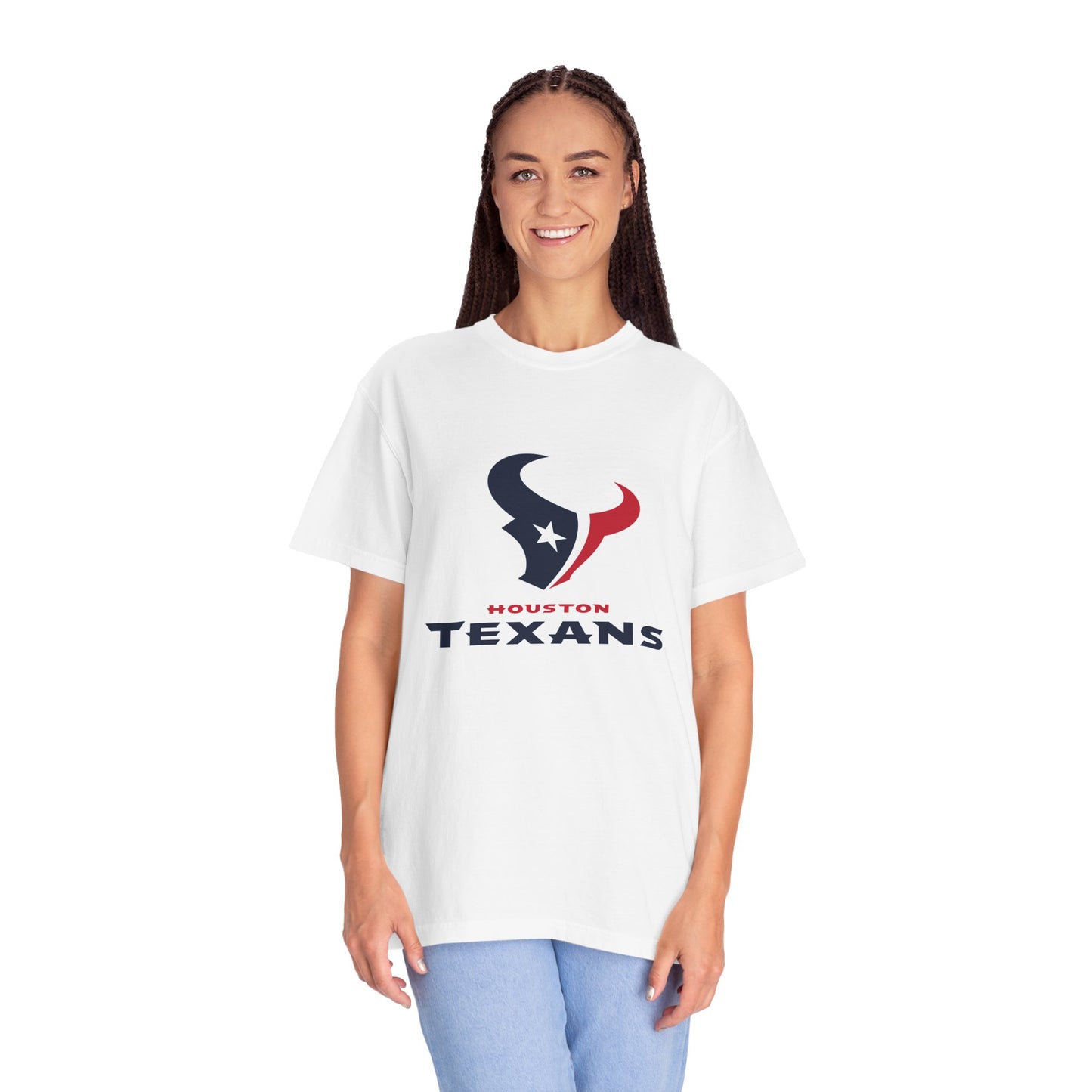 Houston Texans Fan Gifts Garment-Dyed T-Shirt – Premium Cotton Tee for Customization