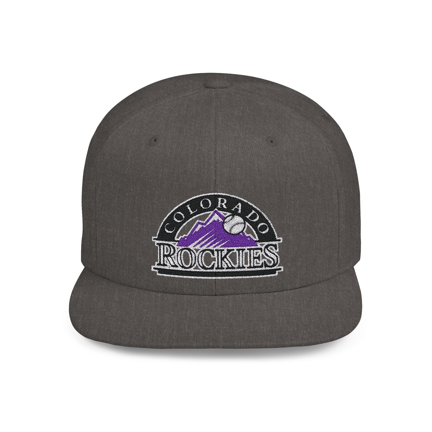 Colorado Rockies Flat Bill Snapback – Lightweight, Custom Fit, Premium Quality