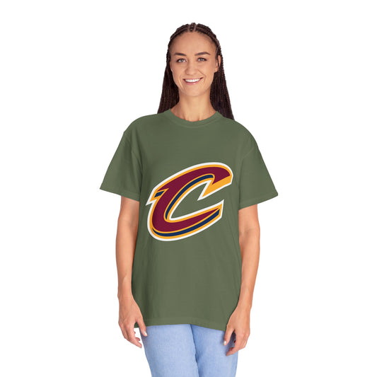 Cleveland Cavaliers NBA Game Time Garment-Dyed T-Shirt – Premium Cotton Tee for Customization