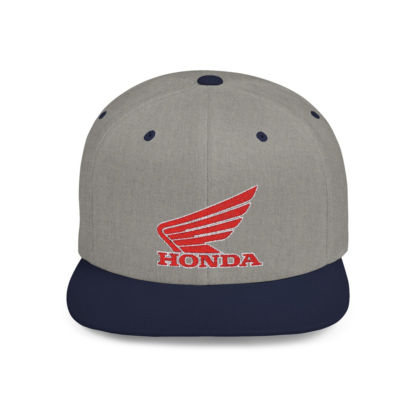 Honda Flat Bill Snapback – Lightweight, Custom Fit, Premium Quality