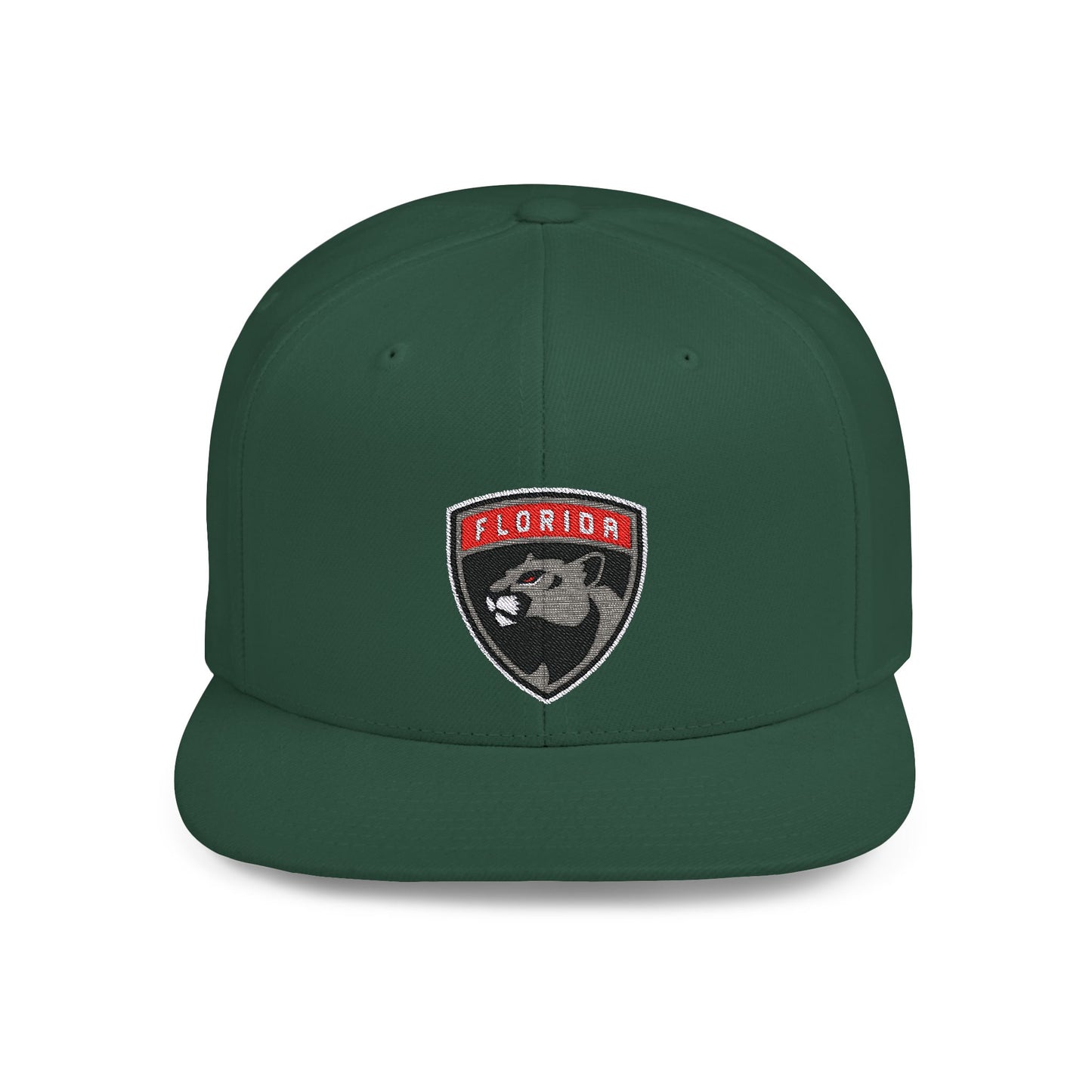 Florida Panthers Flat Bill Snapback – Lightweight, Custom Fit, Premium Quality