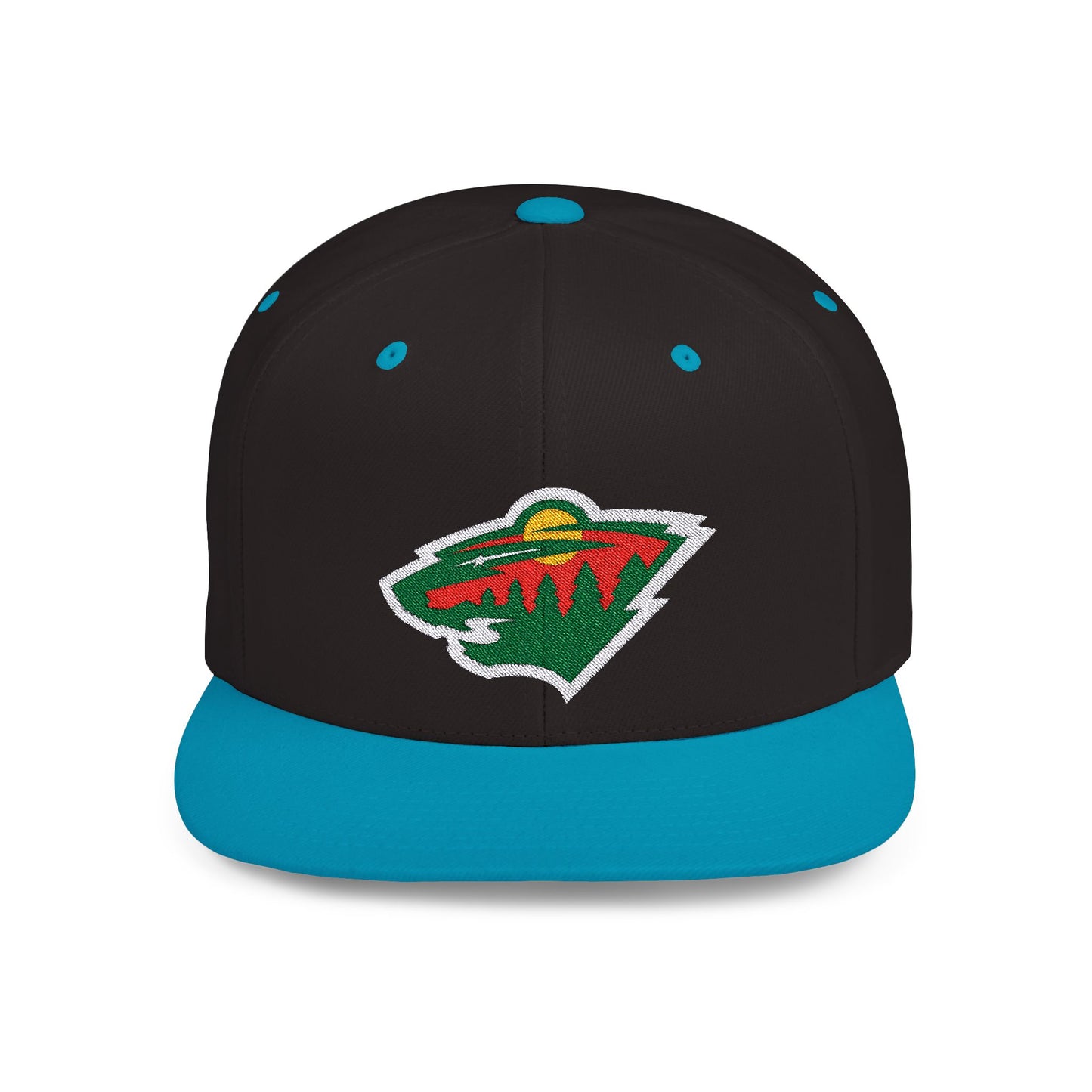 Minnesota Wild Flat Bill Snapback – Lightweight, Custom Fit, Premium Quality