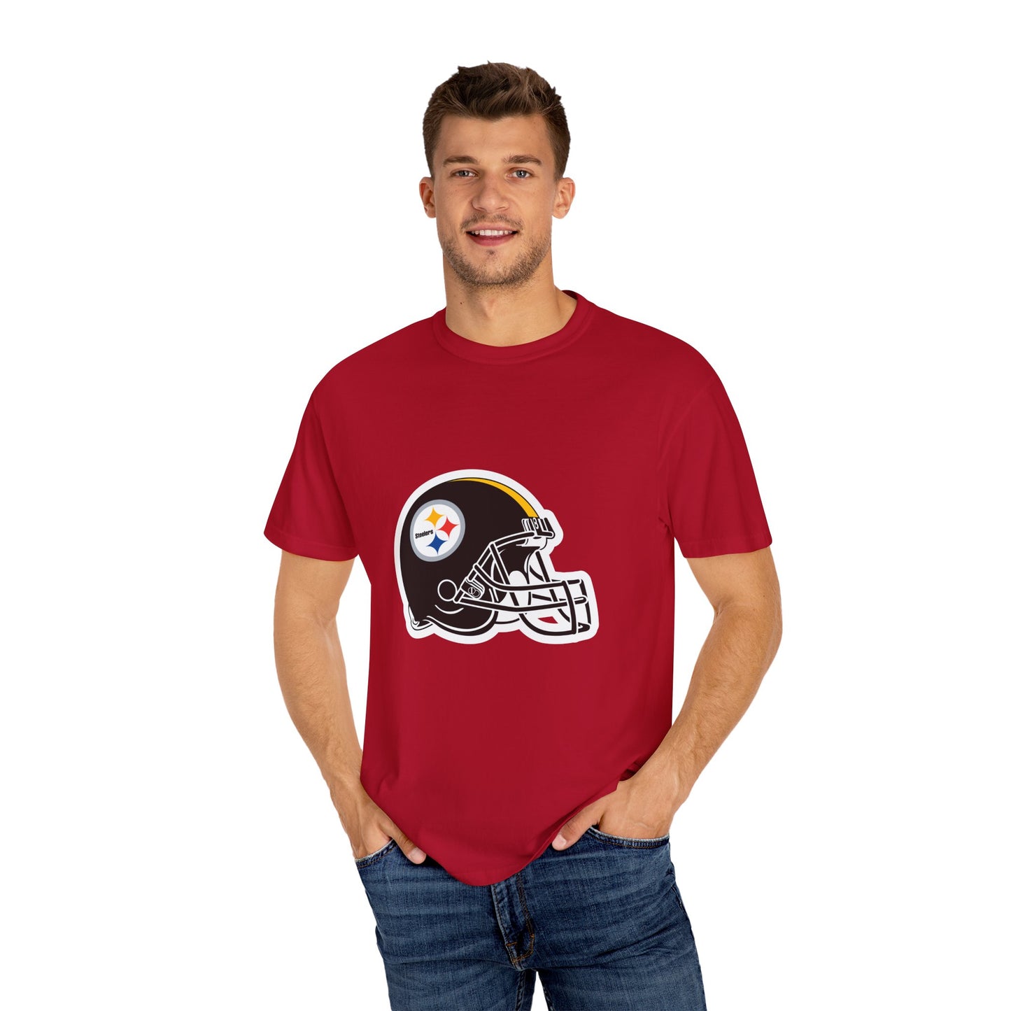 Pittsburgh Steelers Fan Gifts Garment-Dyed T-Shirt – Premium Cotton Tee for Customization