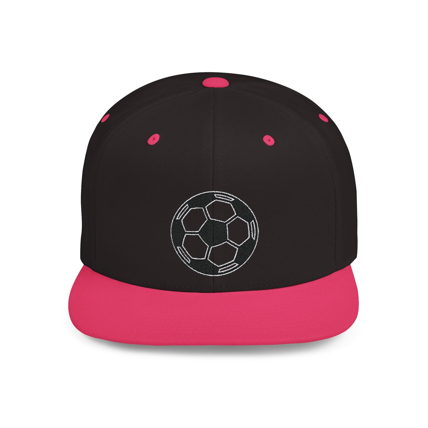 Soccer Life Flat Bill Snapback – Lightweight, Custom Fit, Premium Quality