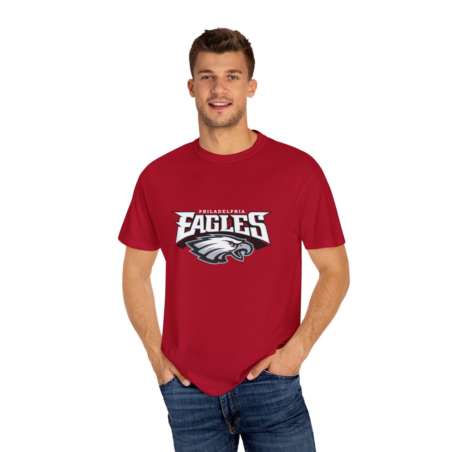 Philadelphia Eagles Fan Gifts Garment-Dyed T-Shirt – Premium Cotton Tee for Customization