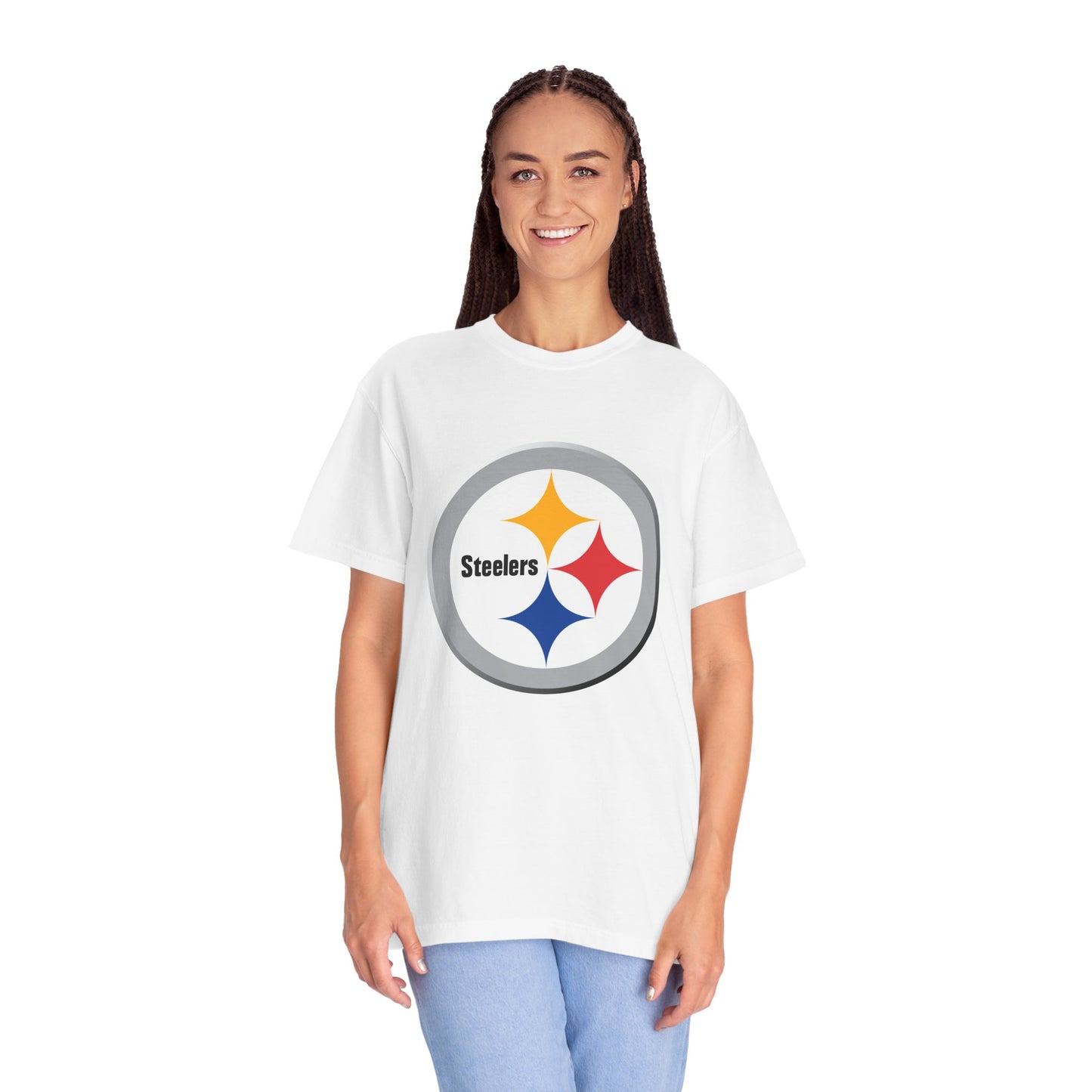 Pittsburgh Steelers Gear Garment-Dyed T-Shirt – Premium Cotton Tee for Customization