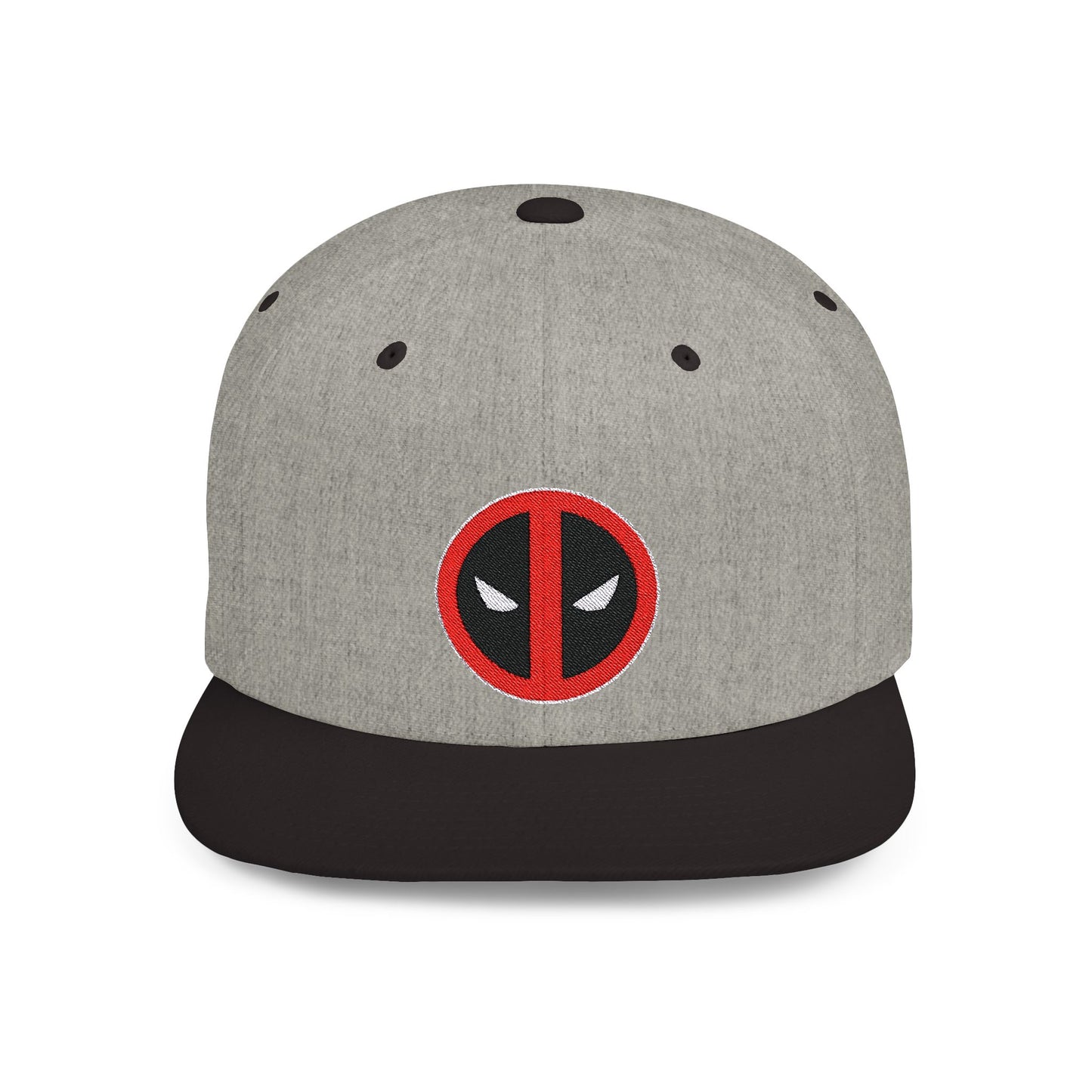 Deadpool Logo Flat Bill Snapback – Lightweight, Custom Fit, Premium Quality