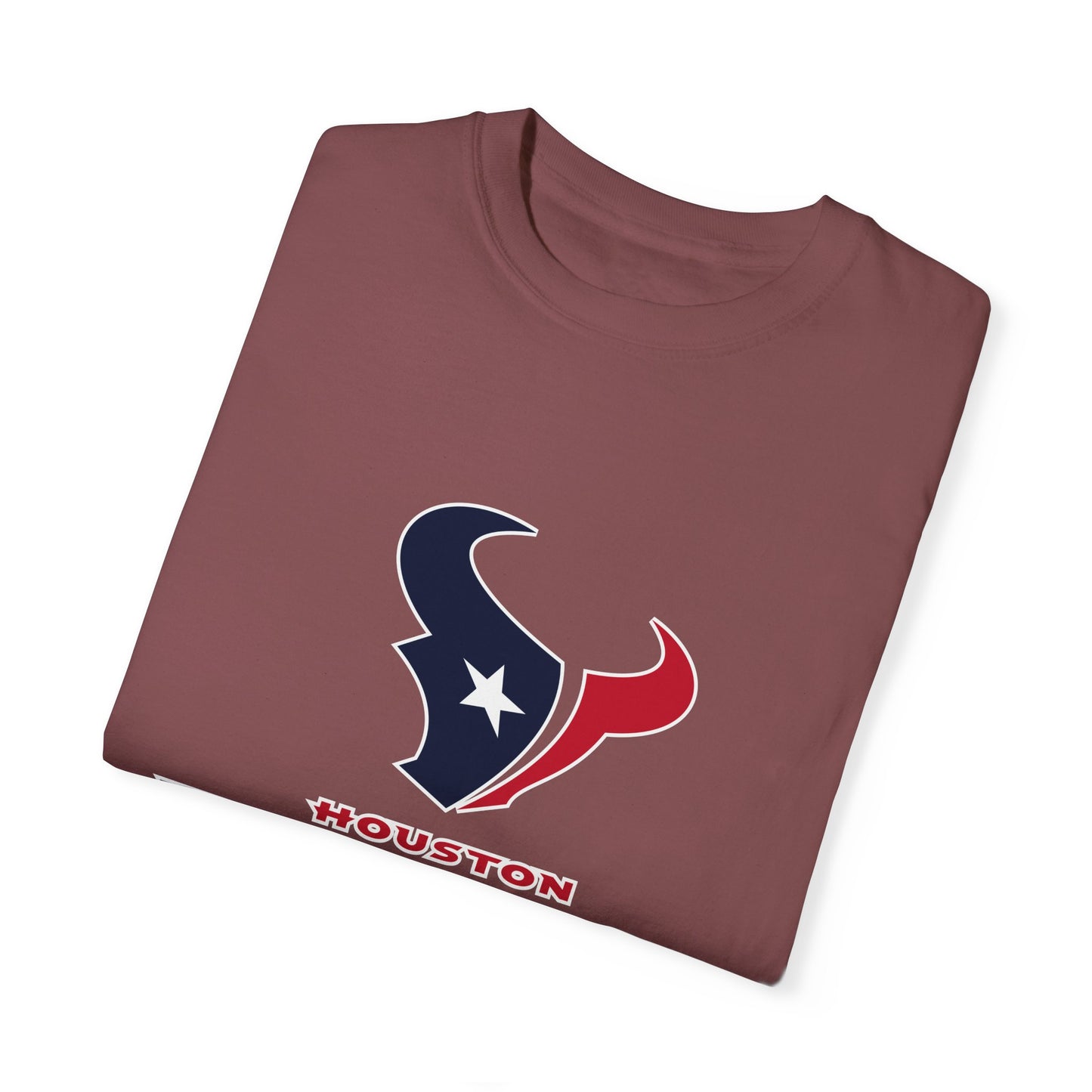 Houston Texans Fan Gifts Garment-Dyed T-Shirt – Premium Cotton Tee for Customization