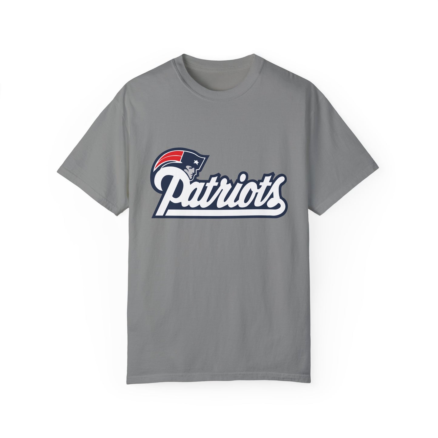 New England Patriots Fan Outfit Garment-Dyed T-Shirt – Premium Cotton Tee for Customization