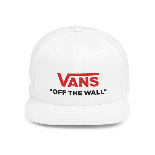 Vans Of The Wall Flat Bill Snapback – Lightweight, Custom Fit, Premium Quality