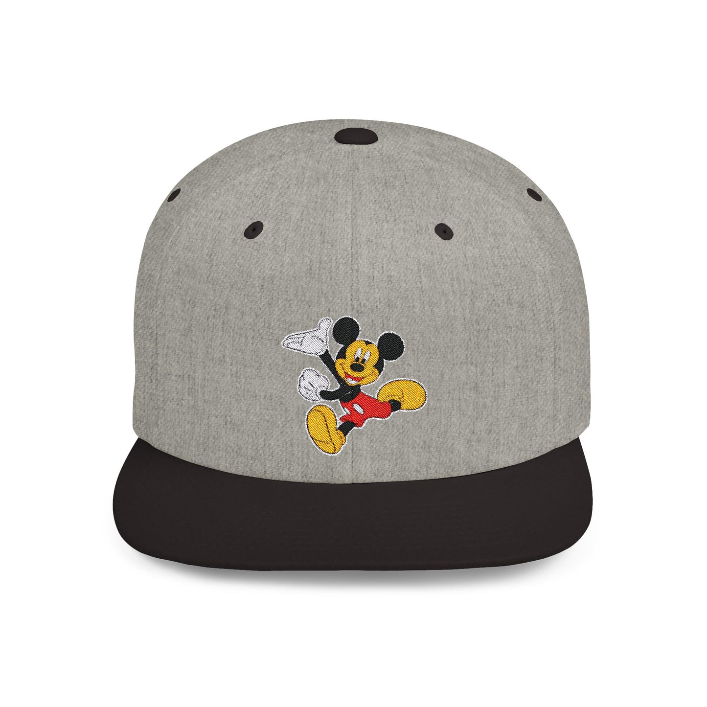 Mickey Mouse Love Flat Bill Snapback – Lightweight, Custom Fit, Premium Quality