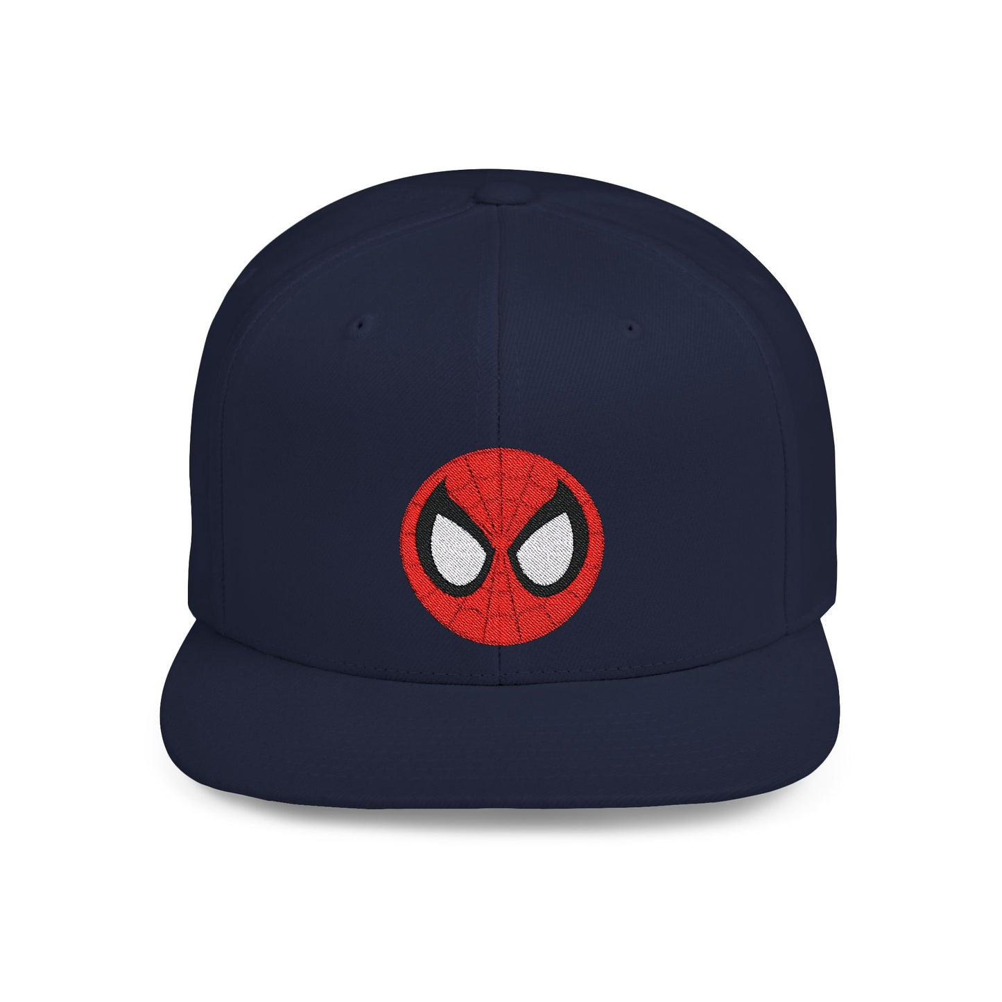 Spiderman Face Flat Bill Snapback – Lightweight, Custom Fit, Premium Quality