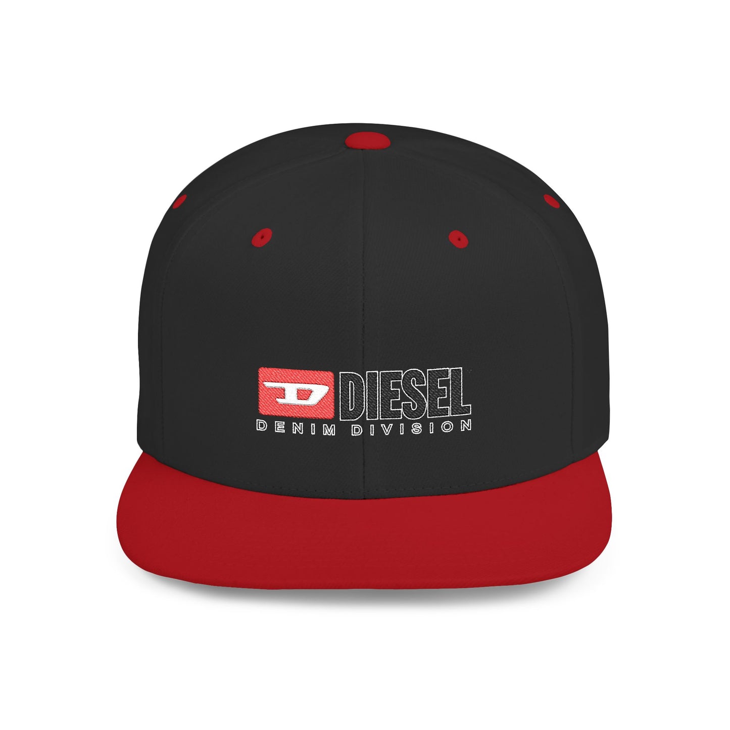 Diesel Flat Bill Snapback – Lightweight, Custom Fit, Premium Quality