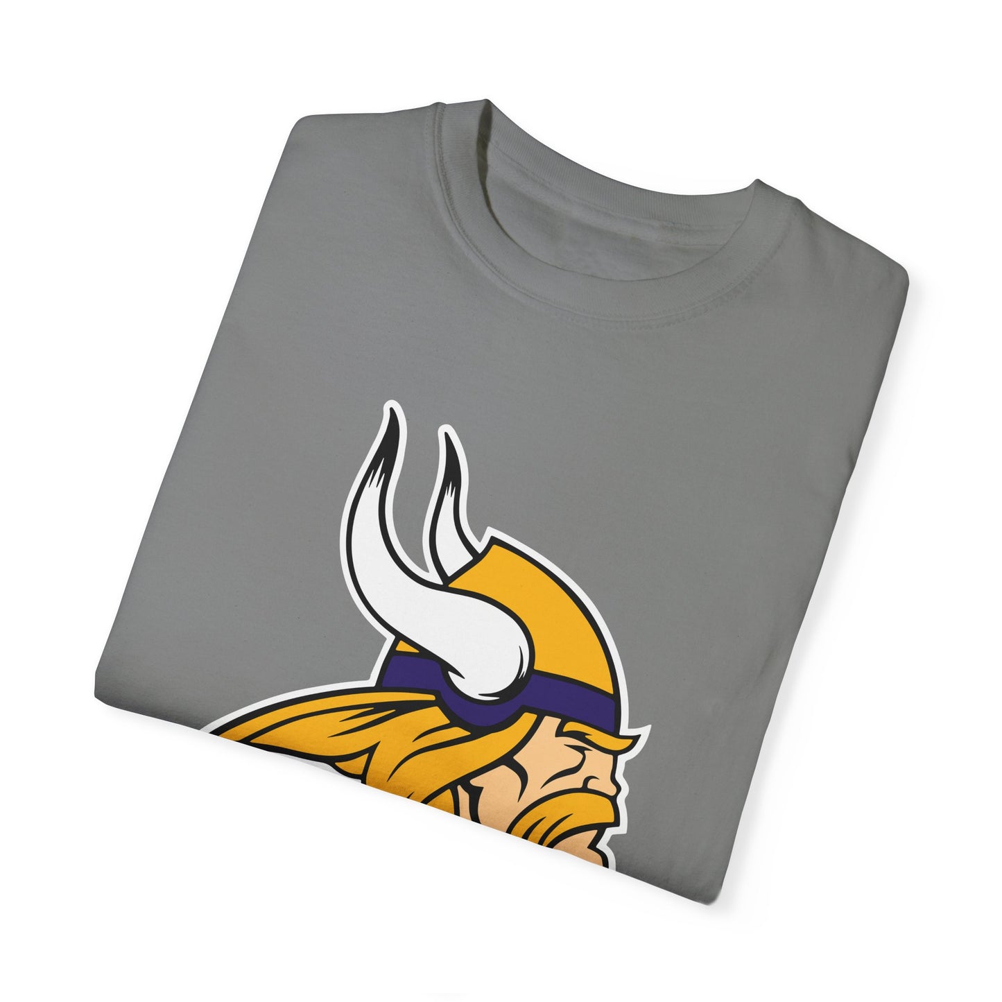 Minnesota Vikings Gear Garment-Dyed T-Shirt – Premium Cotton Tee for Customization