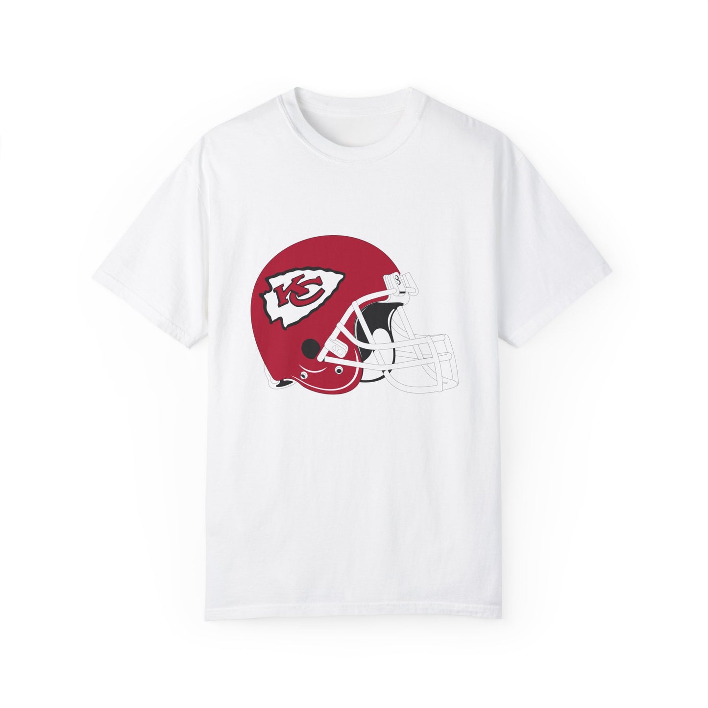 Kansas City Chiefs Football Fans Garment-Dyed T-Shirt – Premium Cotton Tee for Customization