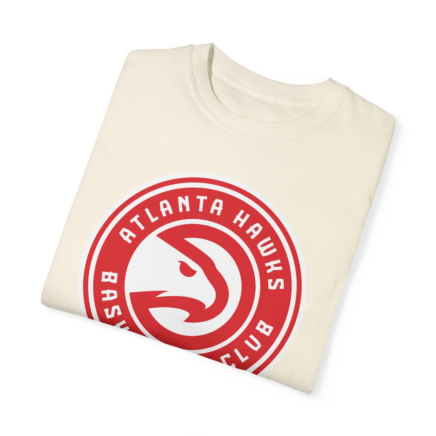 Atlanta Hawks Hoop Lifestyle Garment-Dyed T-Shirt – Premium Cotton Tee for Customization