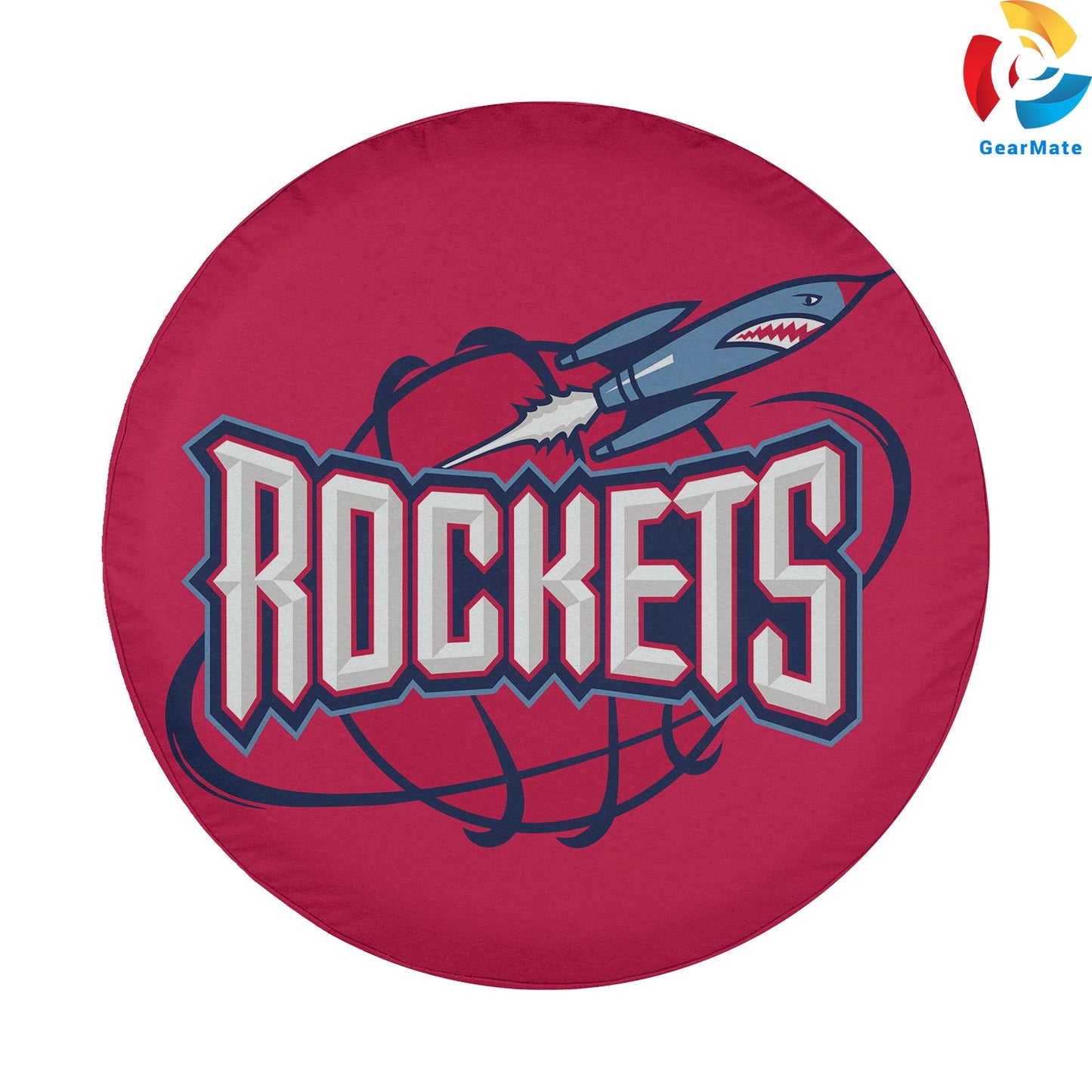 Houston Rockets NBA Team Spare Tire Cover – Premium Waterproof UV-Resistant Protector