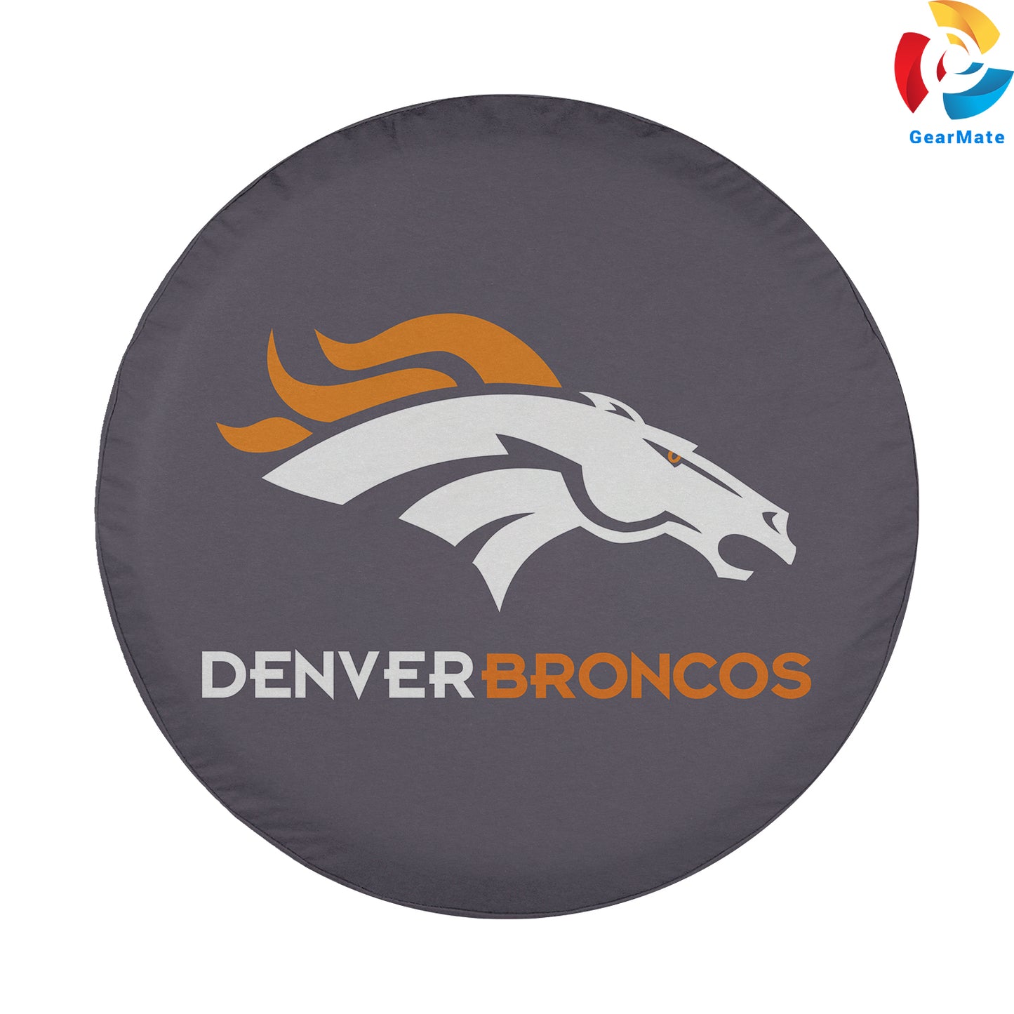 Denver Broncos NFL Spare Tire Cover – Premium Waterproof UV-Resistant Protector