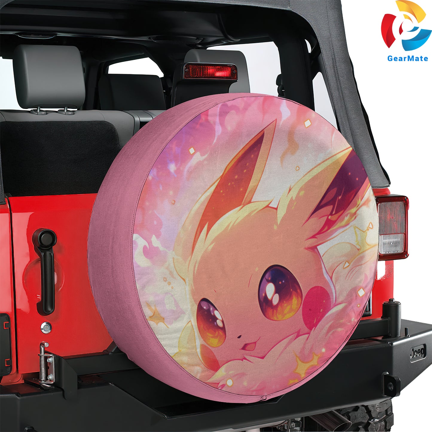 Pokemon Pikachu Anime Spare Tire Cover – Premium Waterproof UV Resistant Protector