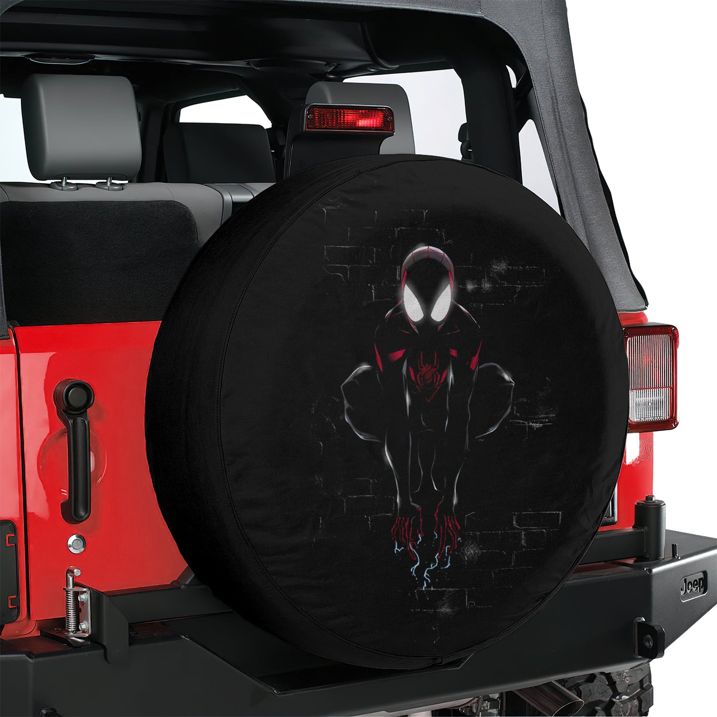 Miles Morales Be Greater Spare Tire Cover – Premium Waterproof UV Resistant Protector