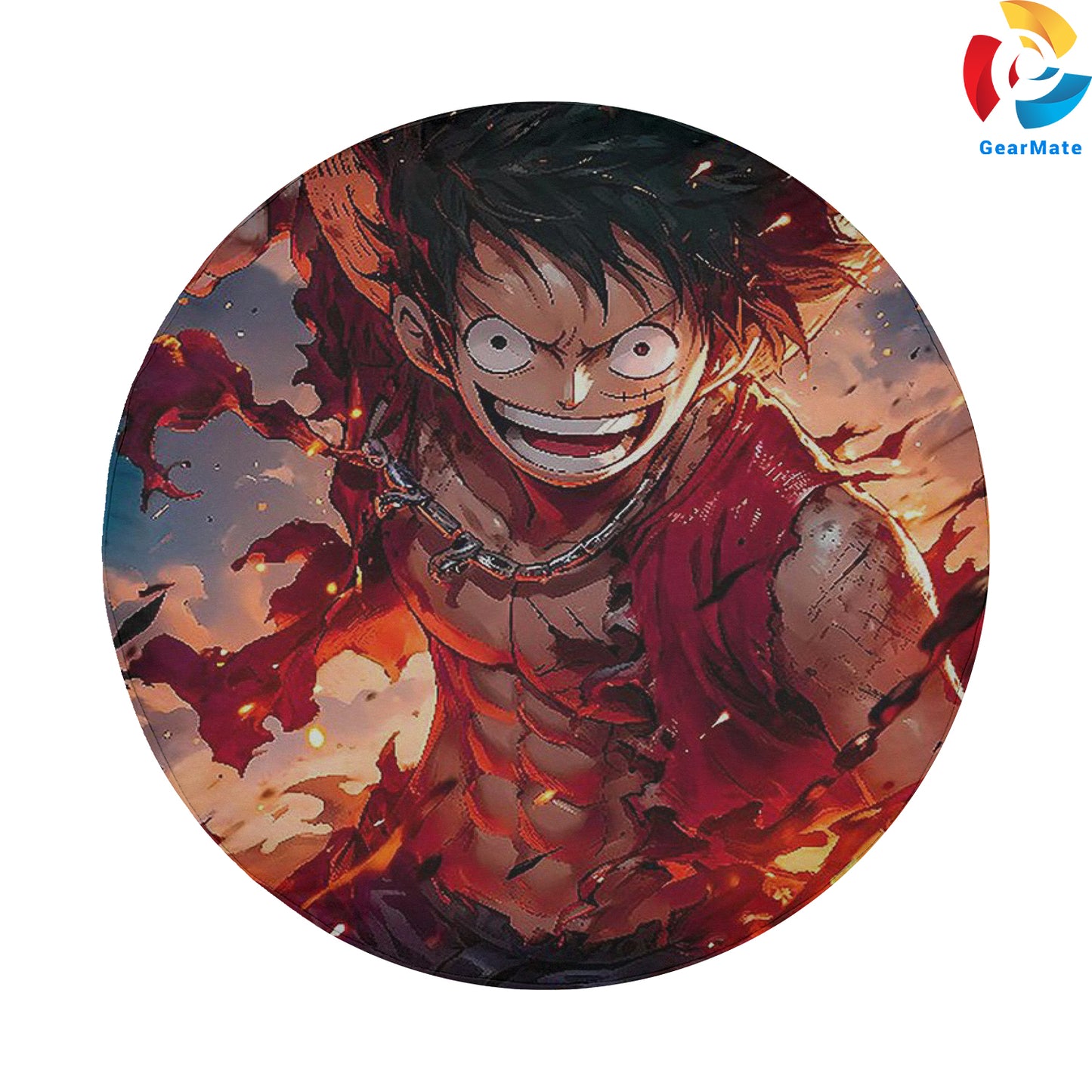 One Piece Lutfi Manga Fans Spare Tire Cover – Premium Waterproof UV-Resistant Protector