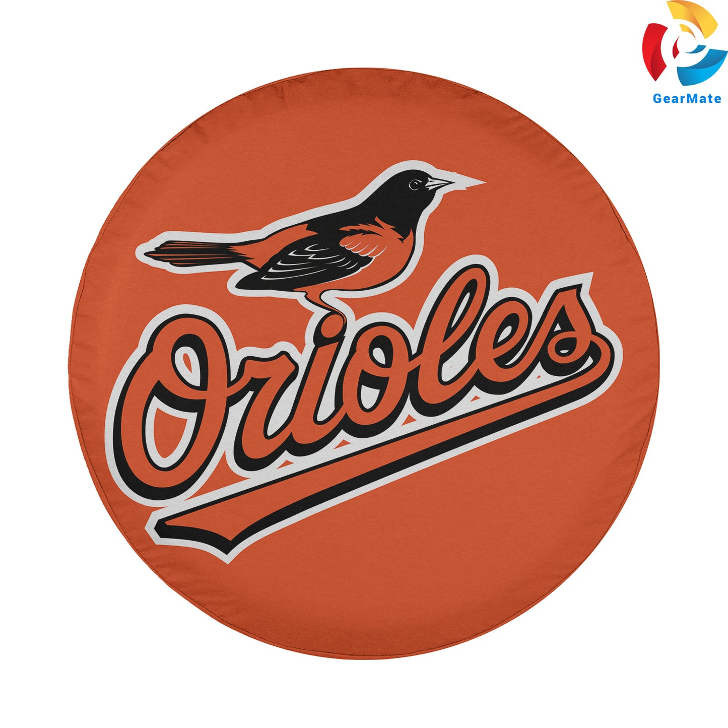 Baltimore Orioles MLB Spare Tire Cover – Premium Waterproof UV-Resistant Protector