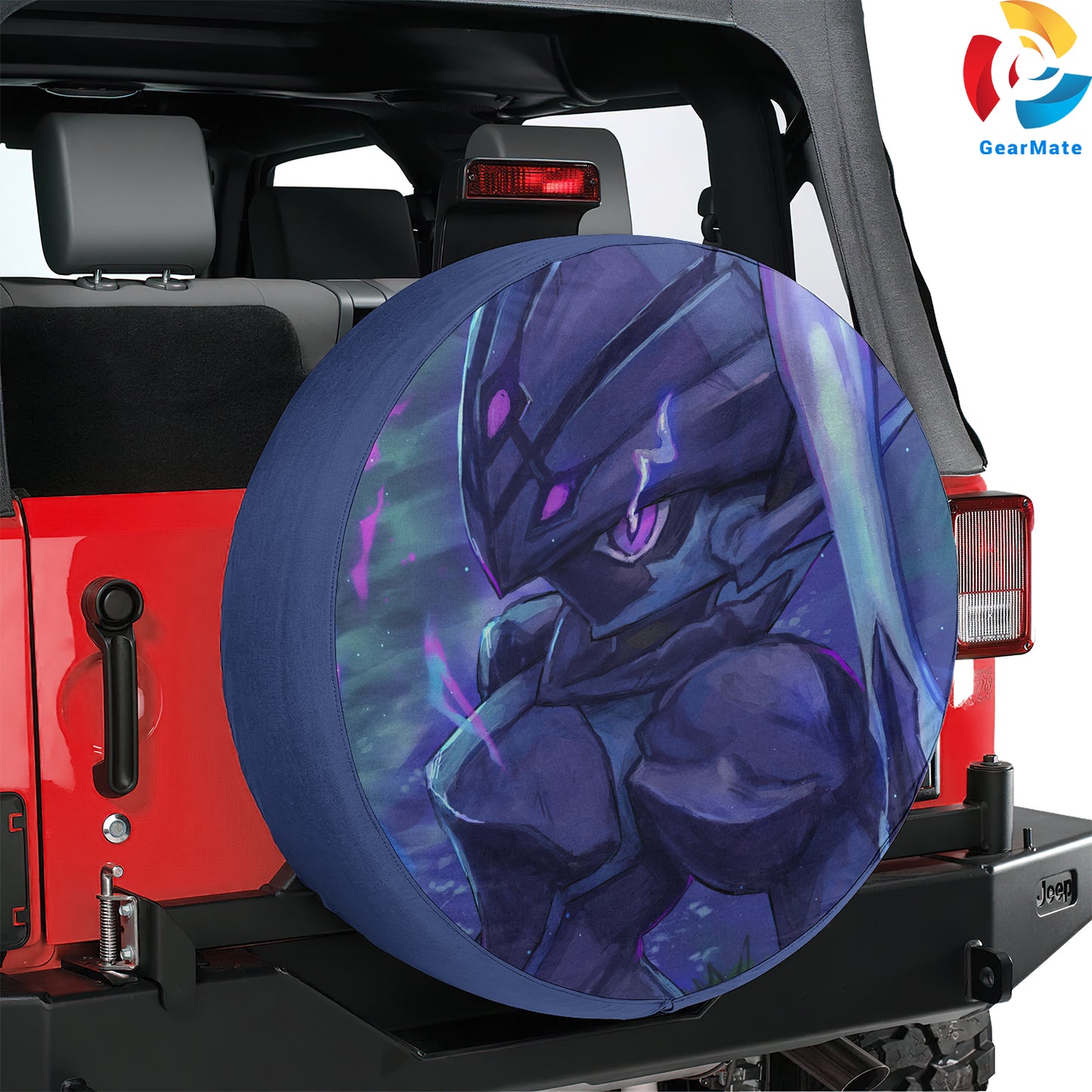 Pokemon Ceruledge Anime Spare Tire Cover – Premium Waterproof UV Resistant Protector