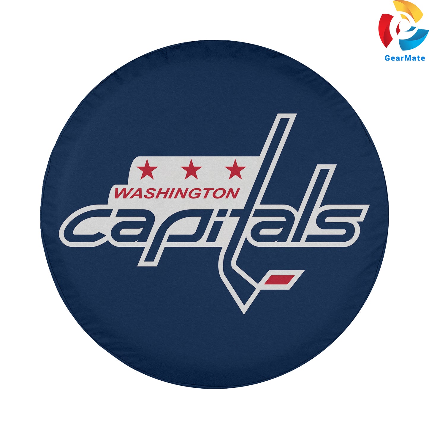 Washington Capitals NHL Hookey Season Spare Tire Cover – Premium Waterproof UV-Resistant Protector