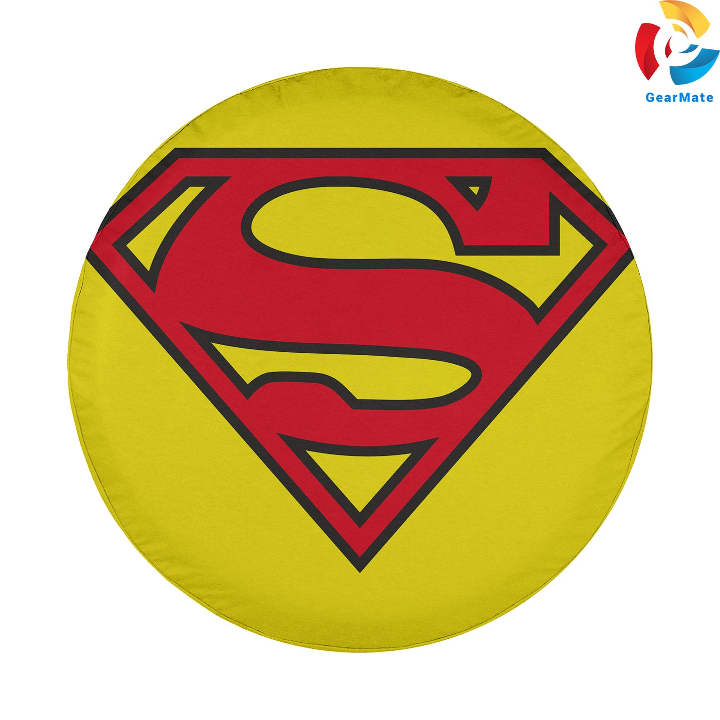 Superman Spare Tire Cover – Premium Waterproof UV Resistant Protector