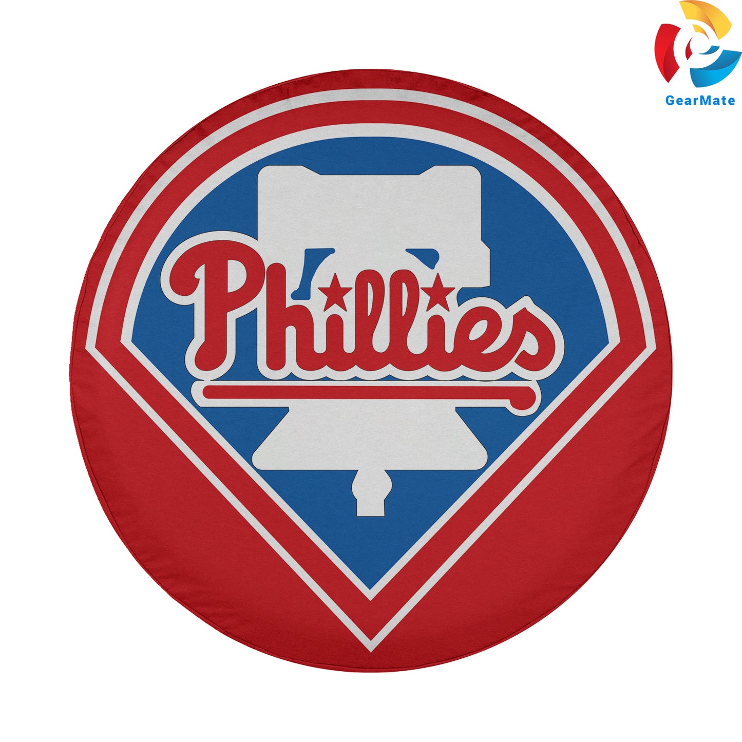 Philadelphia Phillies MLB Spare Tire Cover – Premium Waterproof UV-Resistant Protector