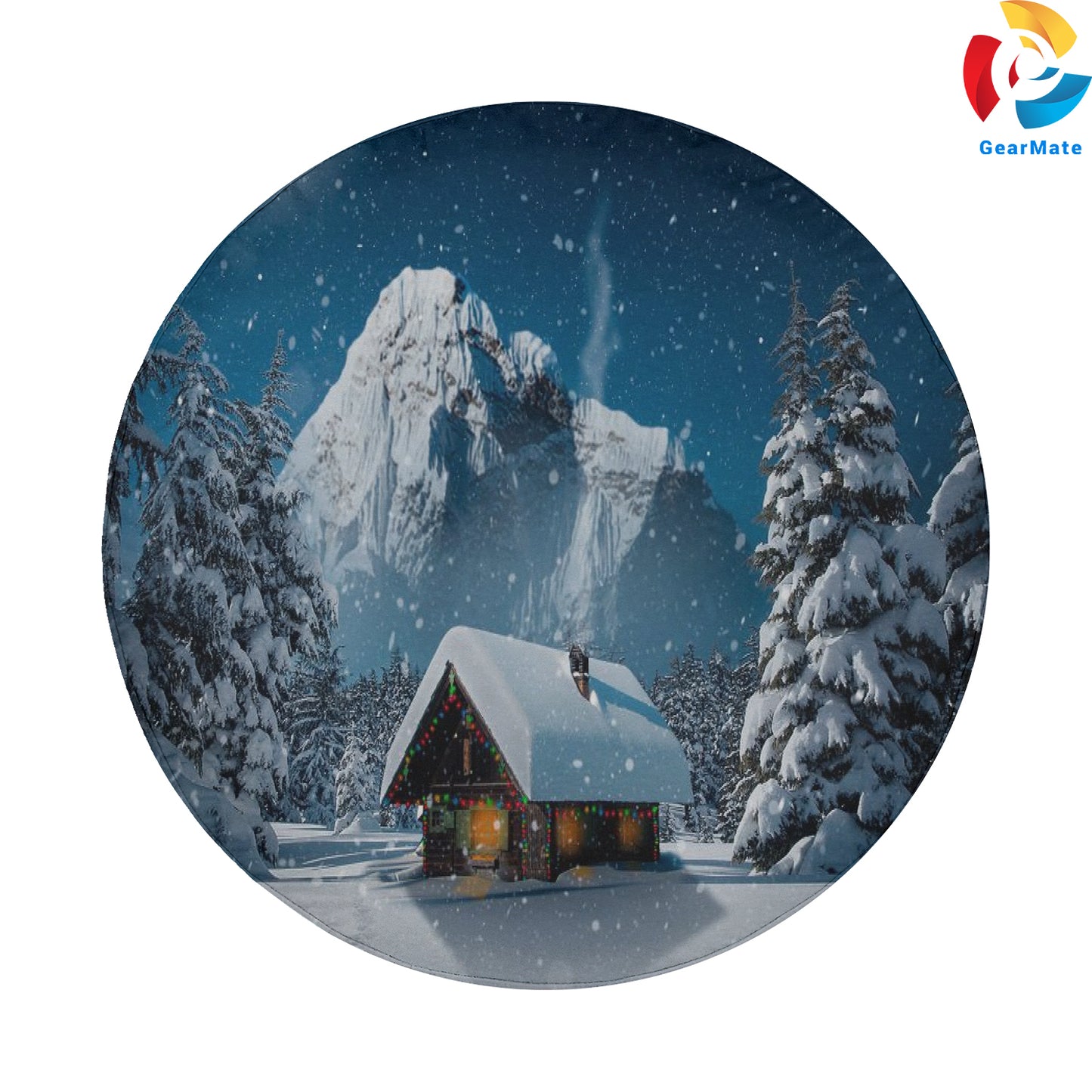 Merry Christmas 2024 Christmas Decor Spare Tire Cover – Premium Waterproof UV Resistant Protector