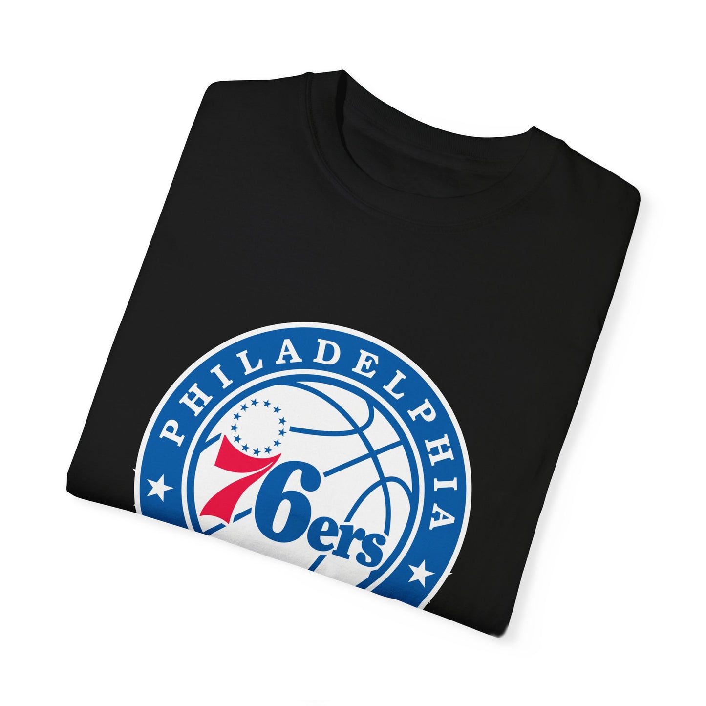 Philadelphia 76ers Basketball Life Garment-Dyed T-Shirt – Premium Cotton Tee for Customization