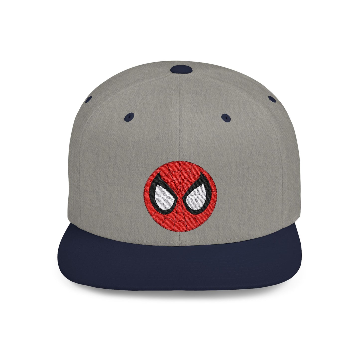 Spiderman Face Flat Bill Snapback – Lightweight, Custom Fit, Premium Quality