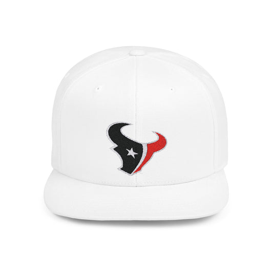 Houston Texans Flat Bill Snapback – Lightweight, Custom Fit, Premium Quality