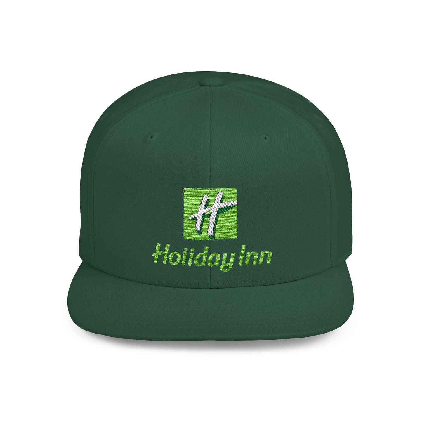 Holiday Inn Flat Bill Snapback – Lightweight, Custom Fit, Premium Quality