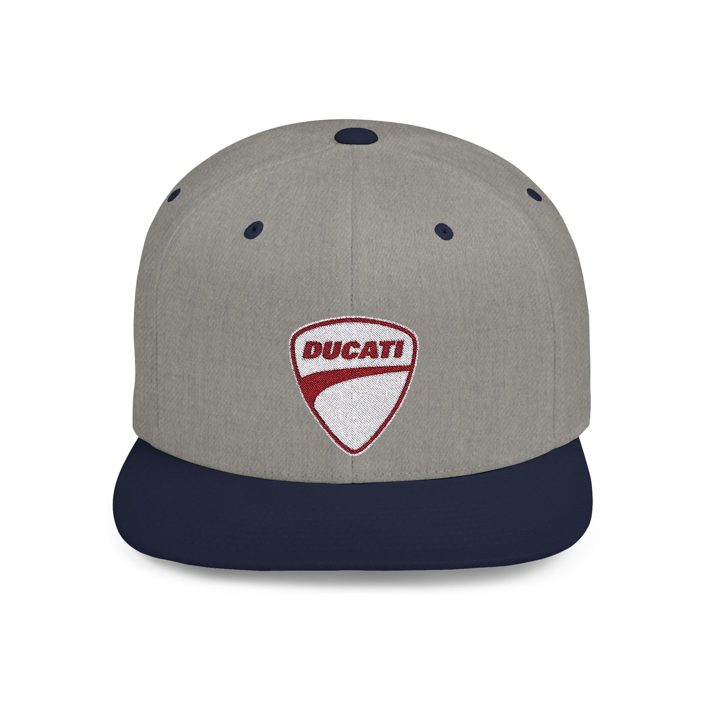 Ducati Flat Bill Snapback – Lightweight, Custom Fit, Premium Quality