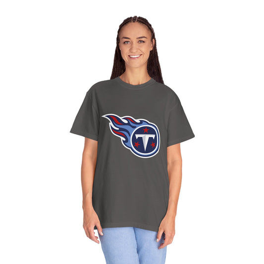 Tennessee Titans Merchandise Garment-Dyed T-Shirt – Premium Cotton Tee for Customization