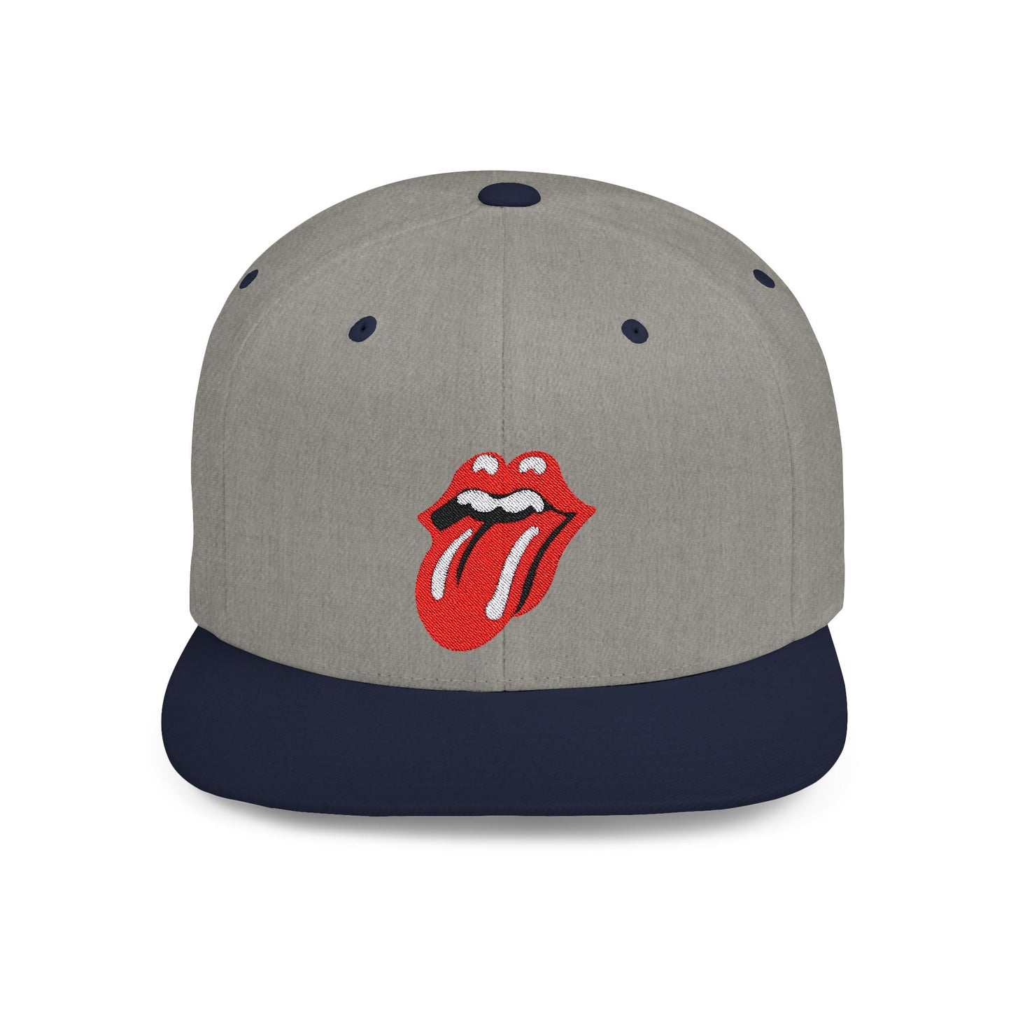 Rolling Stones Flat Bill Snapback – Lightweight, Custom Fit, Premium Quality