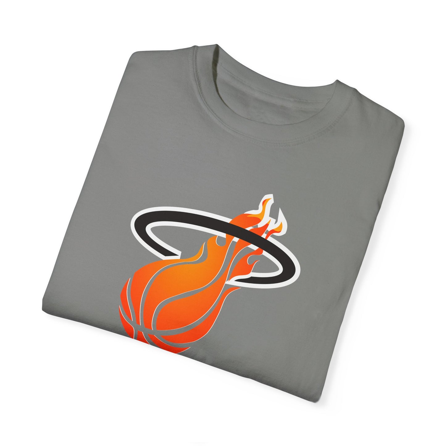 Miami Heat NBA Fans Garment-Dyed T-Shirt – Premium Cotton Tee for Customization