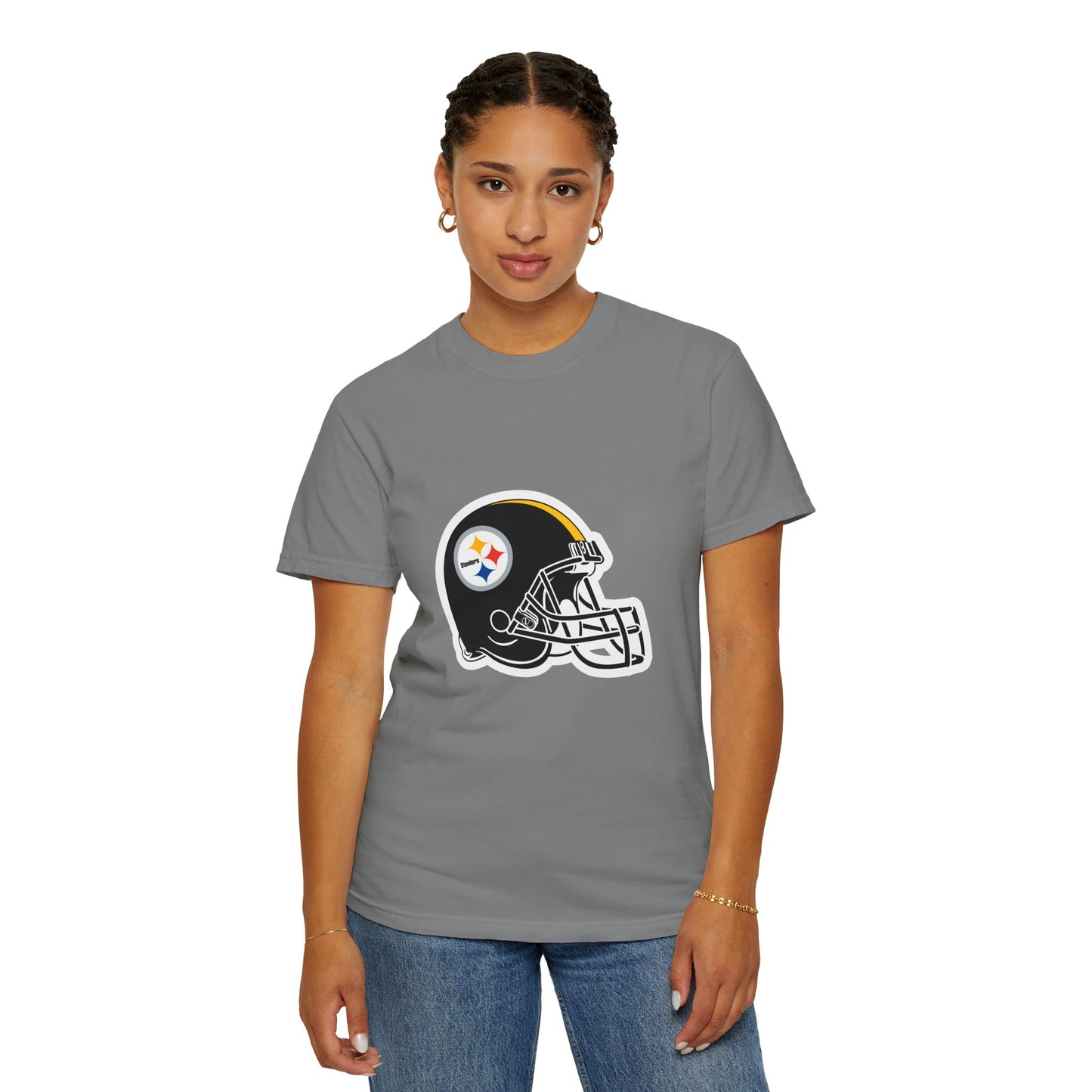 Pittsburgh Steelers Fan Gifts Garment-Dyed T-Shirt – Premium Cotton Tee for Customization