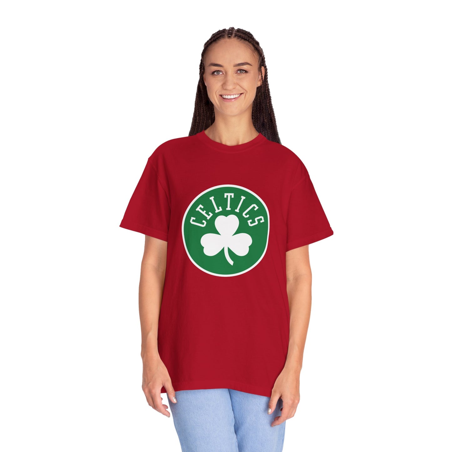 Boston Celtics Hoop Lifestyle Garment-Dyed T-Shirt – Premium Cotton Tee for Customization