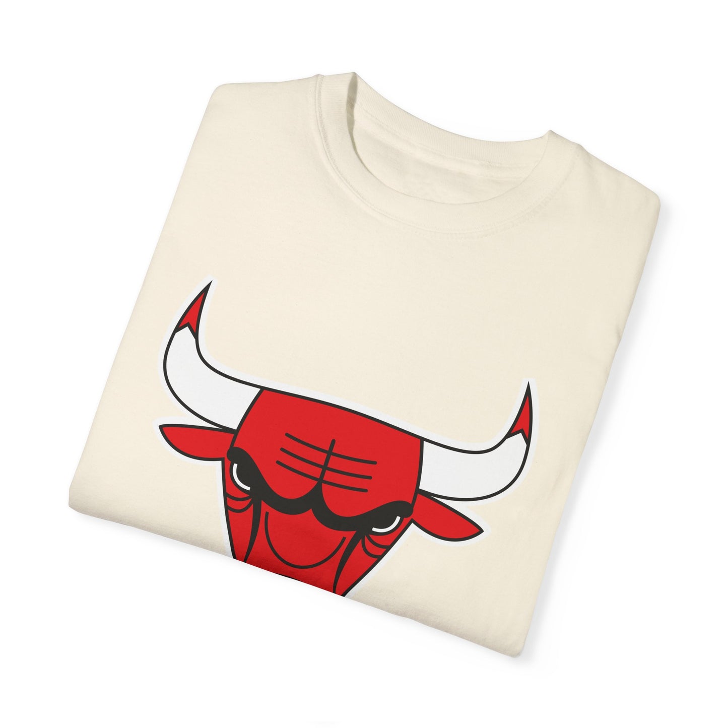 Chicago Bulls Built Different Garment-Dyed T-Shirt – Premium Cotton Tee for Customization